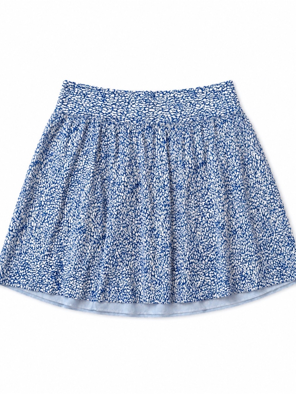American Eagle Outfitters Blue Printed Skater Skirt
